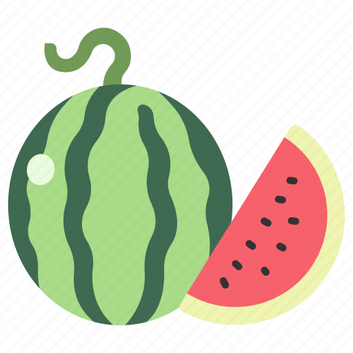 Slice, juicy, fruit, organic, watermelon, sweet icon - Download on Iconfinder