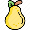 pear, fruit, healthy food, food