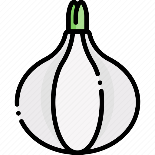 Garlic, vegetable, healthy food, food icon - Download on Iconfinder
