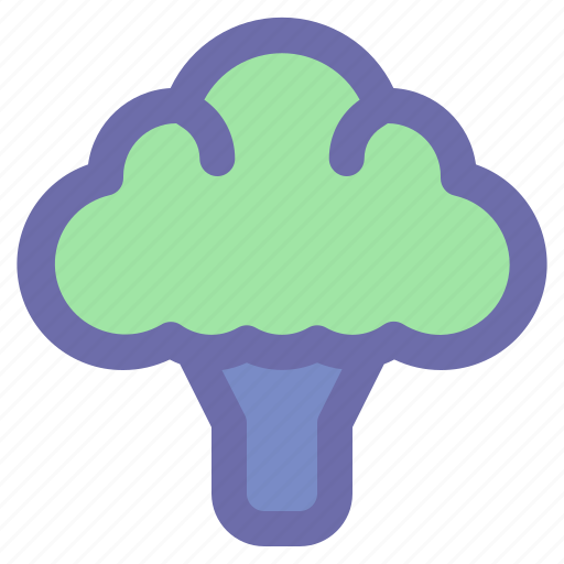 Broccoli, vegetable, fresh, vegetarian, nutrition icon - Download on Iconfinder