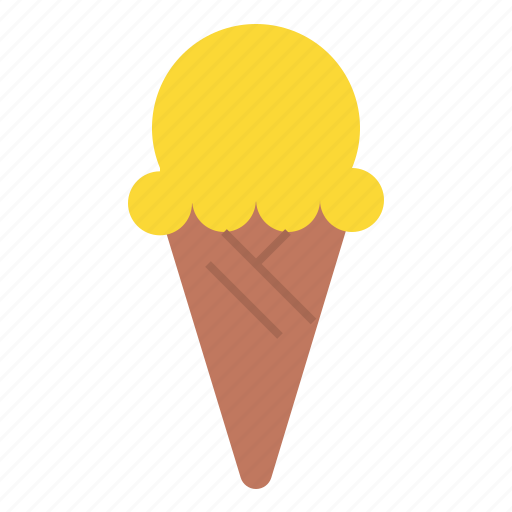 Cone, coneicecream, icecream, icecreamcone icon - Download on Iconfinder