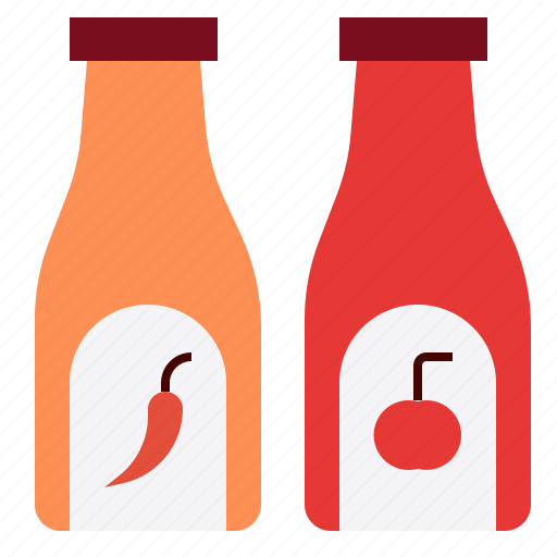 Ketchup, ketchupsauce, sauce, tomatoketchup, tomatosauce icon - Download on Iconfinder