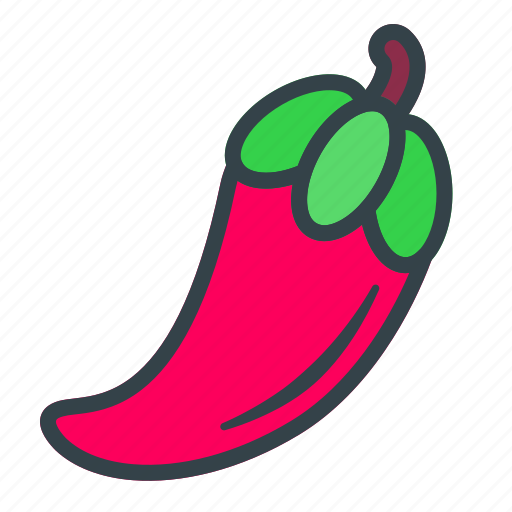 Chili, pepper, food, vegetable icon - Download on Iconfinder