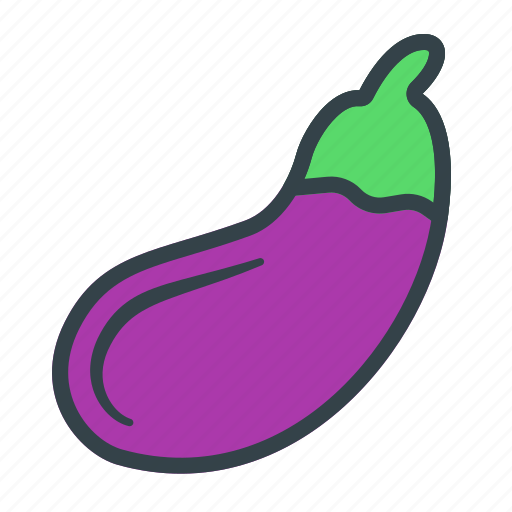 Eggplant, vegetable, vegetarian, fruit icon - Download on Iconfinder