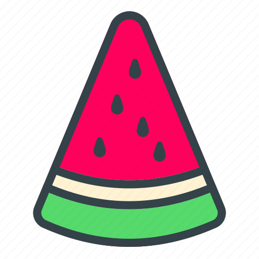Watermelon, slice, fruit, healthy, vegetable icon - Download on Iconfinder