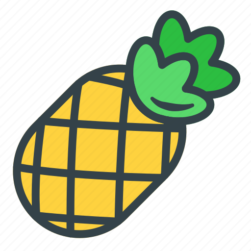 Pineapple, fruit, vegetable icon - Download on Iconfinder