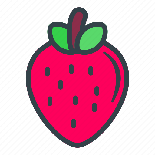 Strawberry, fruit, sweet, vegetable icon - Download on Iconfinder