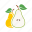 food, fruits, pear 