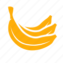 banana, banana icon, food, food icon, fruit