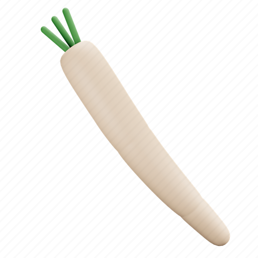 Horseradish 3D illustration - Download on Iconfinder