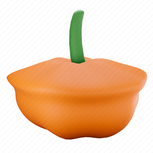 Pumpkin, 2 3D illustration - Download on Iconfinder