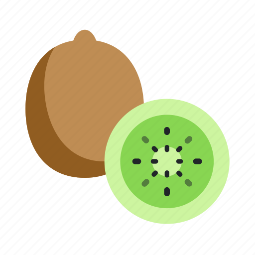 Kiwi, slice, fruit, exotic, troptical, food, green kiwi icon - Download on Iconfinder