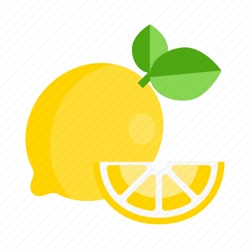 Lemon, slice, citrus, fruit, food icon - Download on Iconfinder