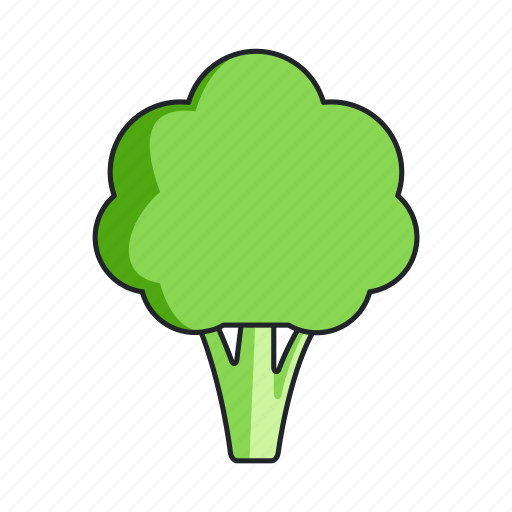 Broccoli, food, veggie, vegetable icon - Download on Iconfinder