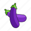 eggplant, veggie, vegetable, aubergine, food 