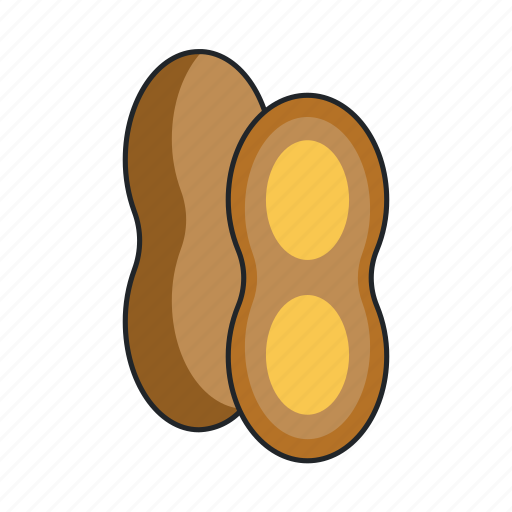 Nut, peanut, food, nuts icon - Download on Iconfinder