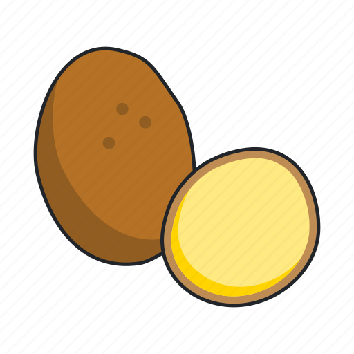 Potatoe, potatoes, slice, veggie, vegetable, food icon - Download on Iconfinder
