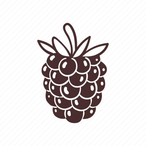 Blackberry, food, fruit, vegan, vegetarian, fresh, healthy icon - Download on Iconfinder