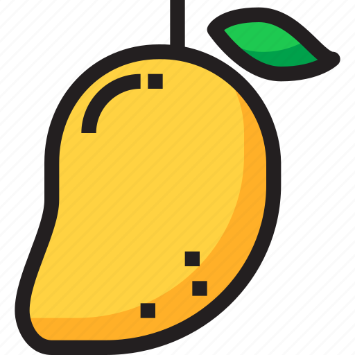 Food, fruit, mango, organic, tropical icon - Download on Iconfinder