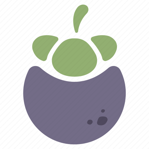 Food, fresh, fruit, healthy, mangosteen, organic, tropical icon - Download on Iconfinder