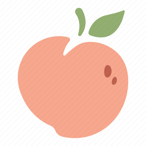 Food, fresh, fruit, juicy, nature, peach, sweet icon - Download on Iconfinder