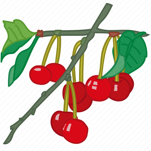 Cherries, cherry, flavor, fruit icon - Download on Iconfinder