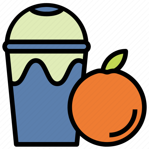 Orange, juice, fruit, healthy, drink, water icon - Download on Iconfinder