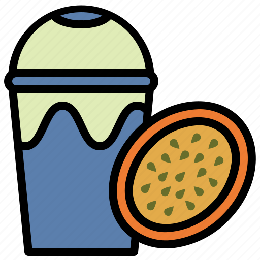 Passion, fruit, juice, healthy, drink, water icon - Download on Iconfinder