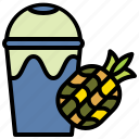 pineapple, juice, fruit, healthy, drink, water