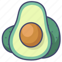 avocado, food, fruit