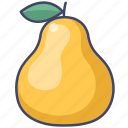 food, fruit, pear