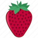 berry, food, fruit, strawberry
