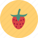 food, fruits, raspberries, red, strawberries, veggie
