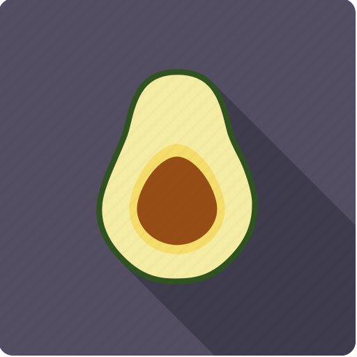 Avocado, core, exotic, food, fruit, half, tropical icon - Download on Iconfinder