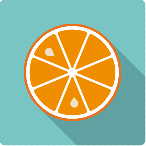 Citrus, food, fruit, half, orange, slice icon - Download on Iconfinder