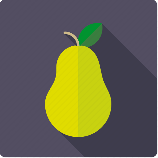 Food, fruit, leaf, pear icon - Download on Iconfinder