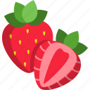 strawberry, food, fruit, healthy