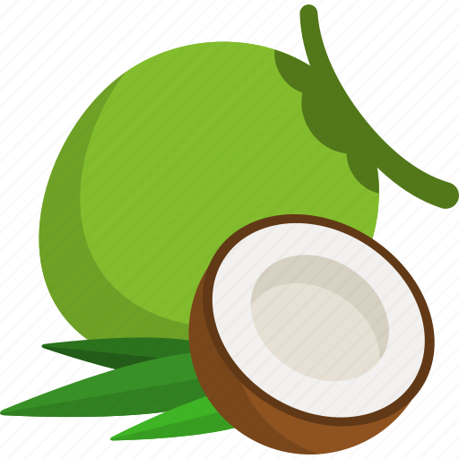 Coconut, food, fruit, healthy icon - Download on Iconfinder