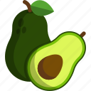avocado, fruit, food, healthy