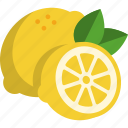 lemon, fruit, food, healthy