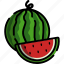 watermelon, fruit, food, healthy, healthy fruit 