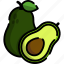 avocado, fruit, food, healthy, healthy fruit 