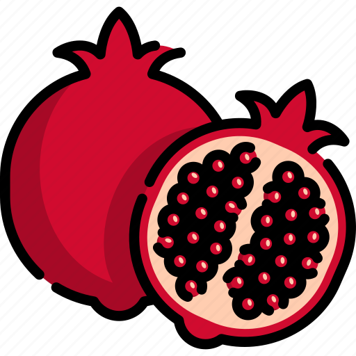 Pomegranate, fruit, food, healthy, healthy fruit icon - Download on Iconfinder