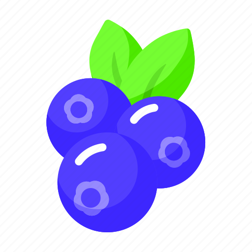 Blueberries icon - Download on Iconfinder on Iconfinder