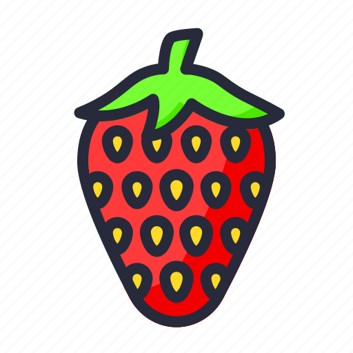 Strawberry, berry, berries, delicious, fruit icon - Download on Iconfinder