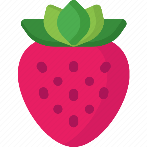Strawberry, dessert, food, fruit, fruits, healthy, organic icon - Download on Iconfinder
