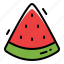 watermelon, fruit, slice, fresh, healthy, summer, melon 