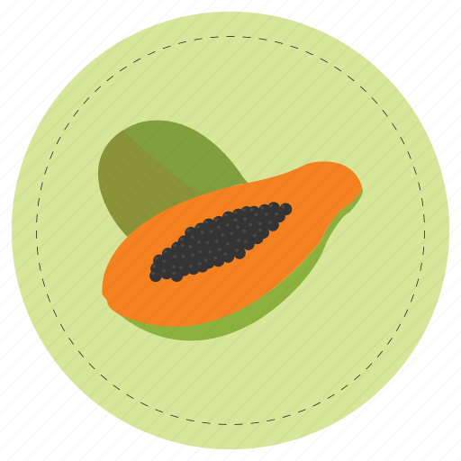 Fruit, green, papaya, tropical icon - Download on Iconfinder