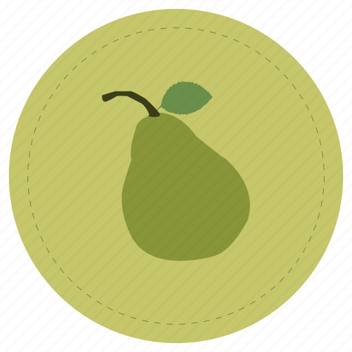 Fruit, green, leaf, pear, pera icon - Download on Iconfinder