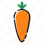 carrot, fresh, healthy, nature, organic, vegetable, vegetarian 